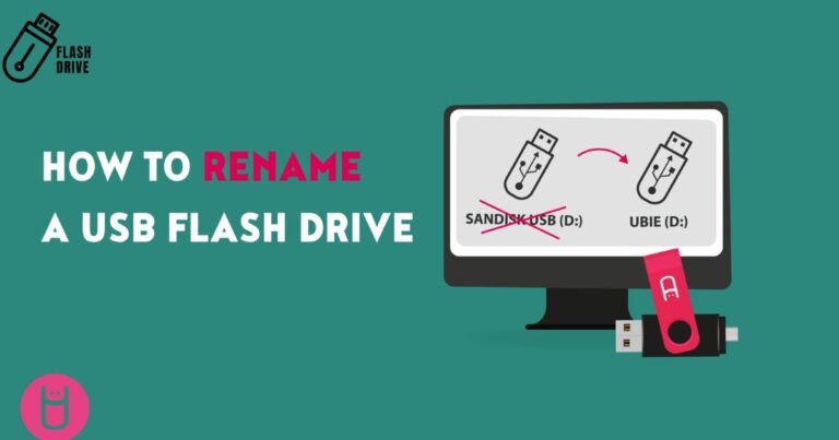 How To Change The Name Of A Flash Drive?