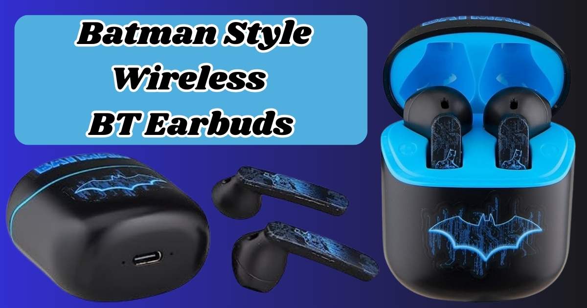 Thesparkshop.in: Product Batman Style Wireless BT Earbuds