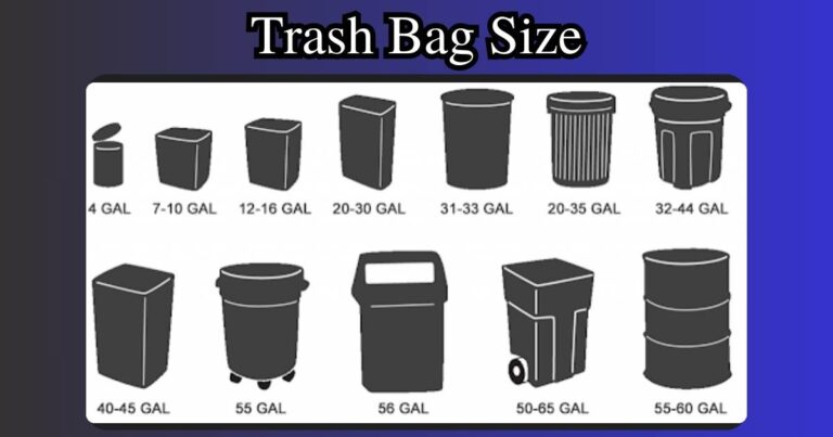 Trash Bag Size Calculator: What Size Trash Bag Do I Need